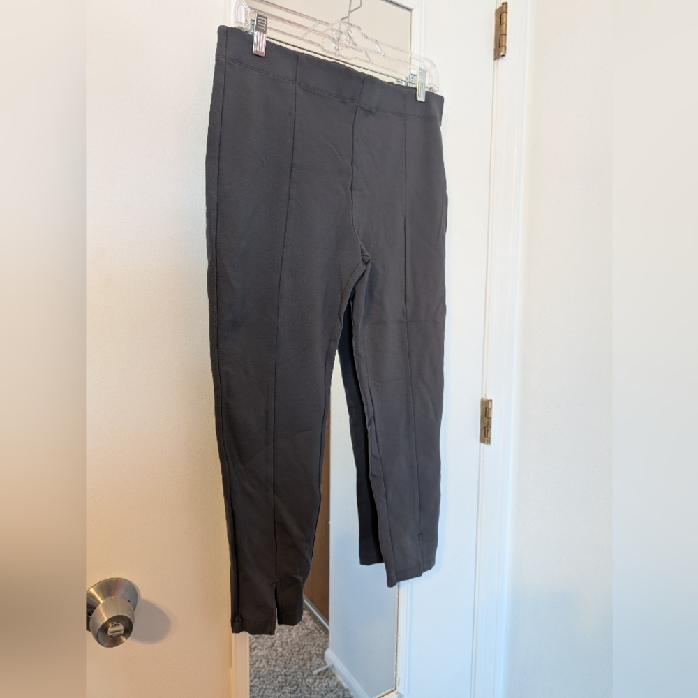 Stylus Womens High Rise Ankle Pull-On Pants, Size L